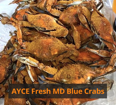 AYCE Maryland Blue Crab Special